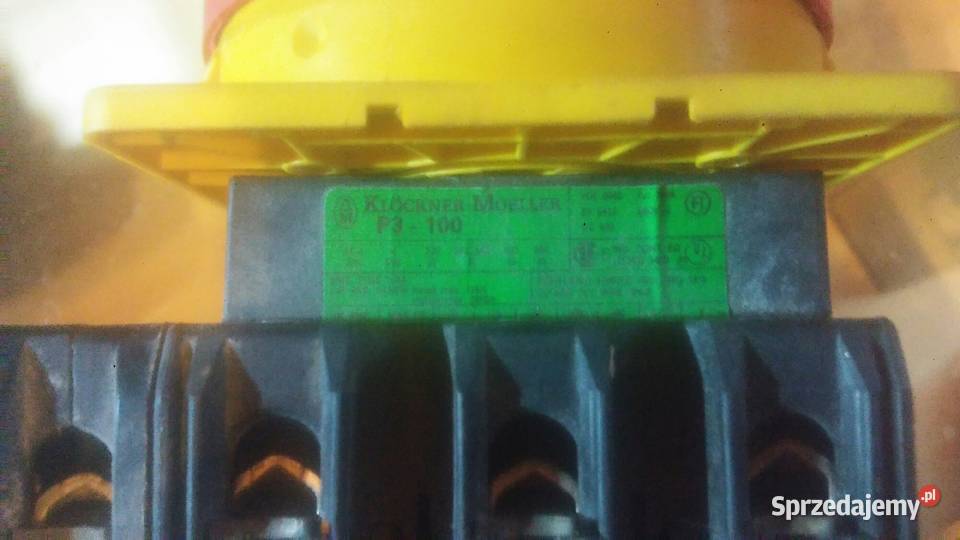 Przełącznik główny MOELLER P3100 Poznań