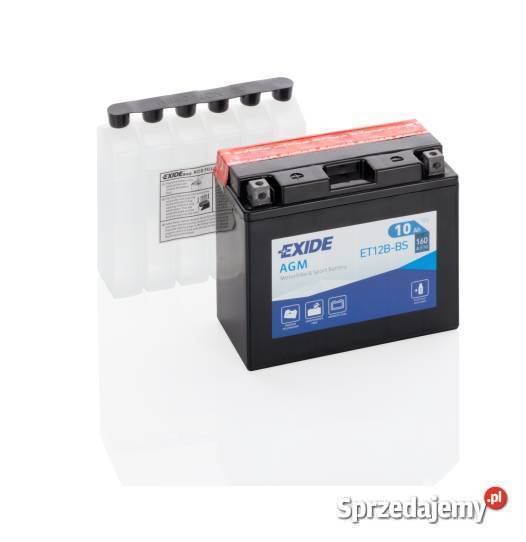 Akumulator motocyklowy EXIDE ET12BBS YT12BBS 12V Białystok