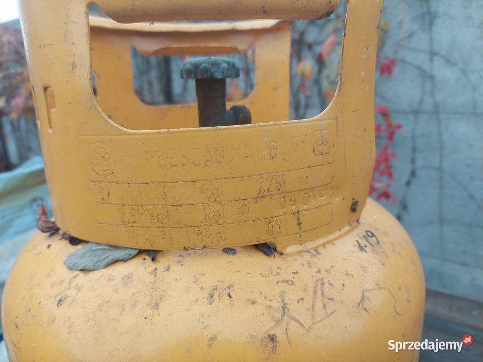 Butle gazowe 11 puste