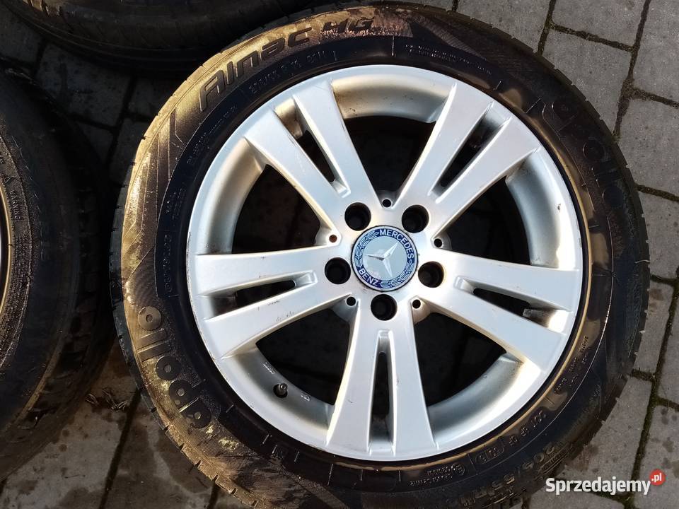 Alufelgi 16 Mercedes 5x112 et 45 opony letnie Lublin