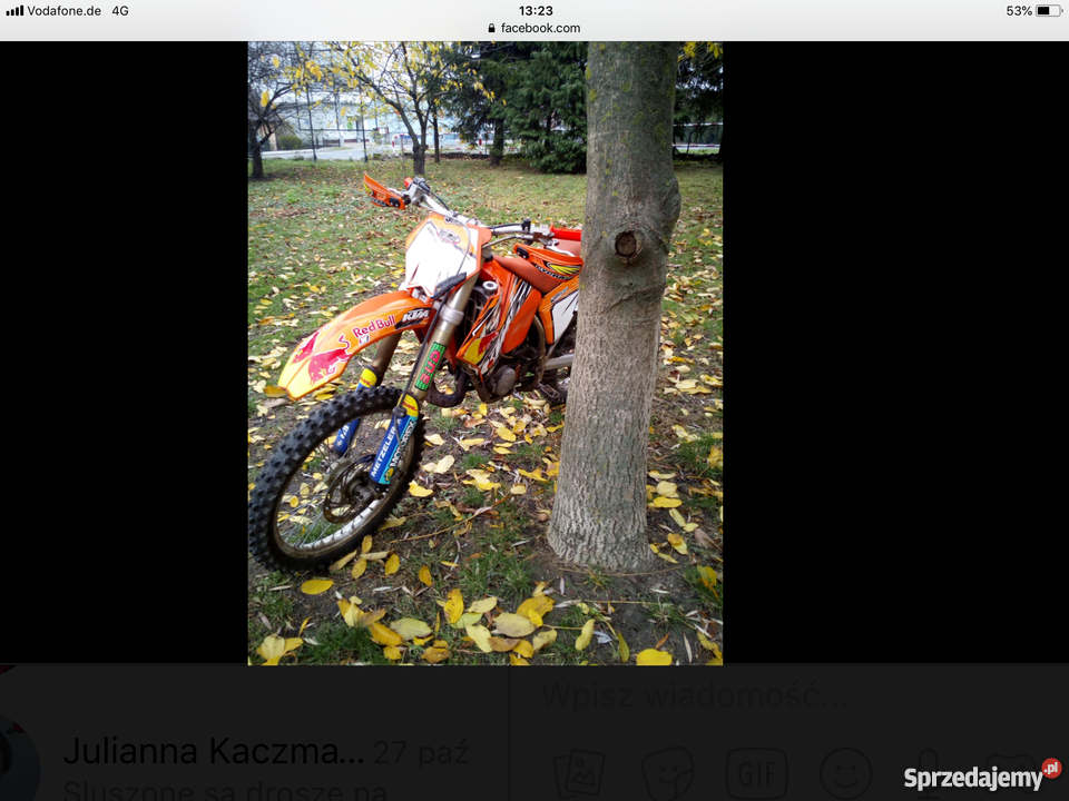 Ktm200 łańcuch Czarnków