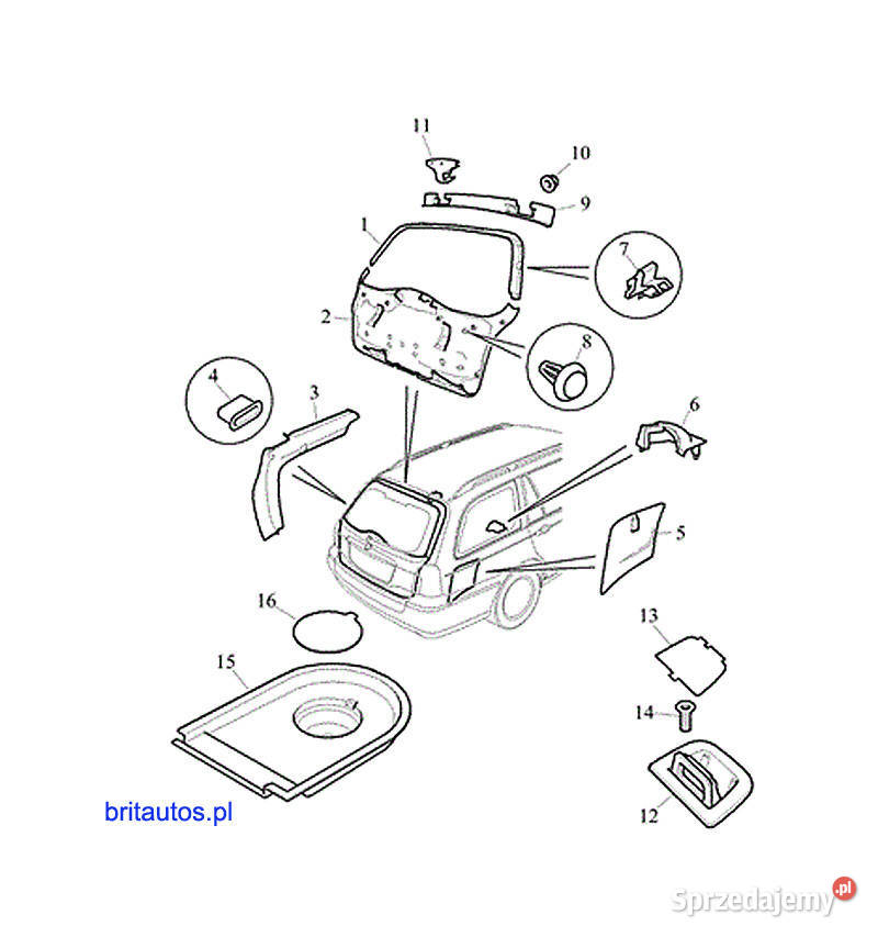 SIATKA ZABEZPIECZAJĄCA BAGAŻNIKA Poznań