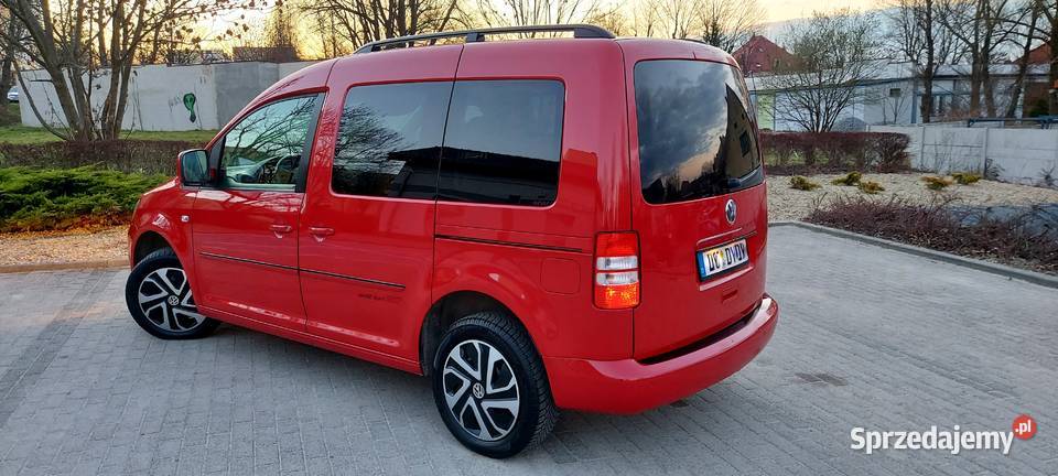 Volkswagen Caddy Edition 30 7 Osób Webasto przyciemniane szyby Bielawa