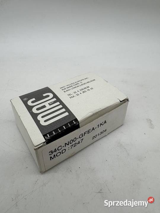 Mac 34CN00GFEA1KA Elektrozawór Warszawa