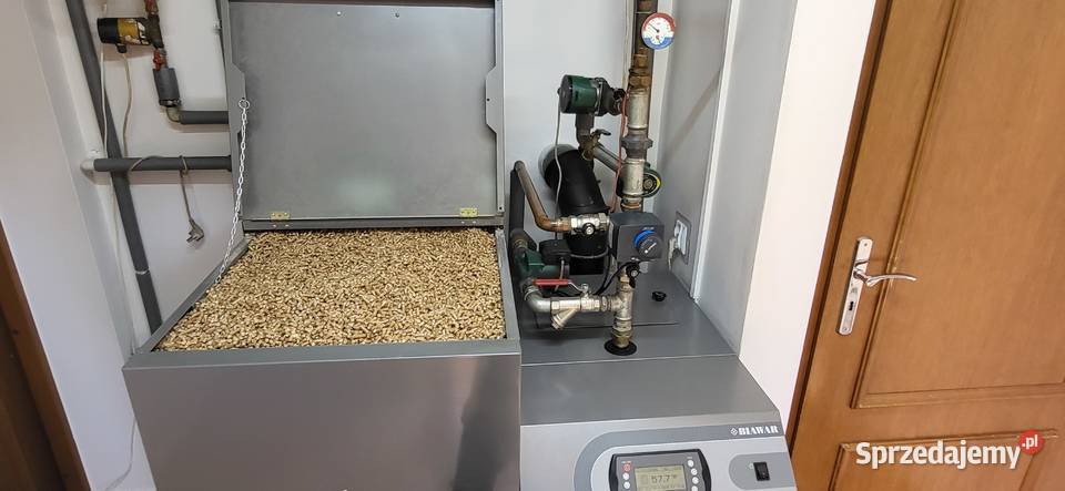 Piec Biawar bojlerpiecyk gazowy pellet Kompletny Ćmińsk