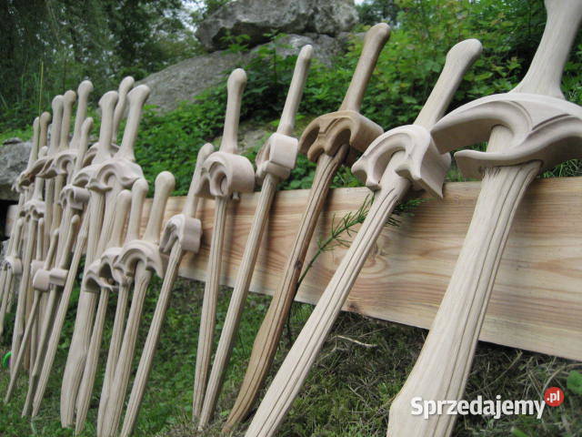 Drewniane miecze Wooden Swords Wieliczka