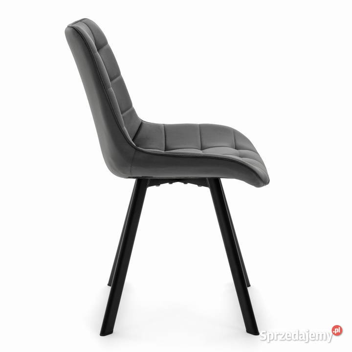 Krzesło Tapicerowane Tori Ciemnoszare Wysyłka Meble Tarchały Małe sprzedam