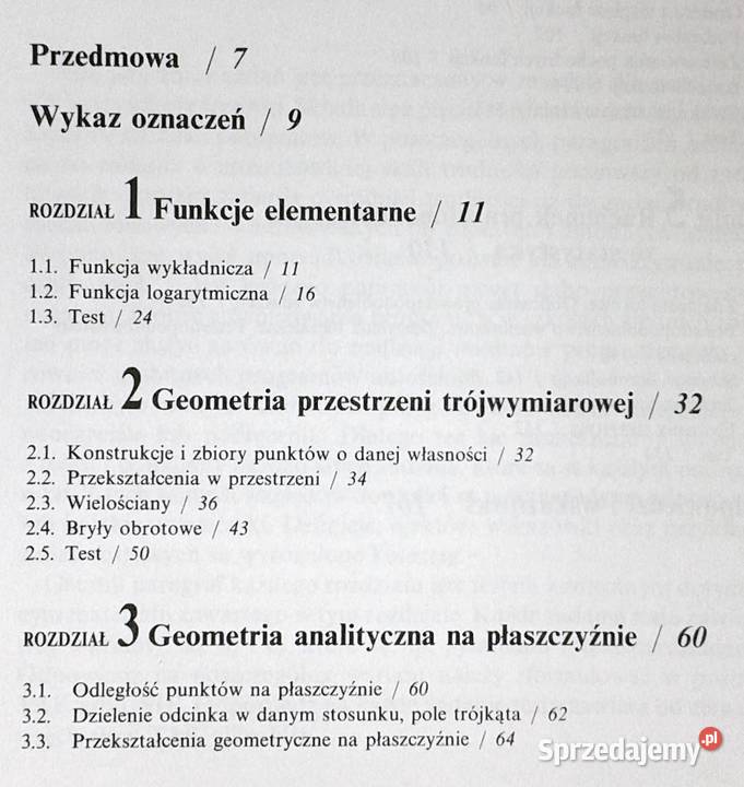 Zadania i testy z matematyki kl 34 Edmund lubelskie Chełm sprzedam