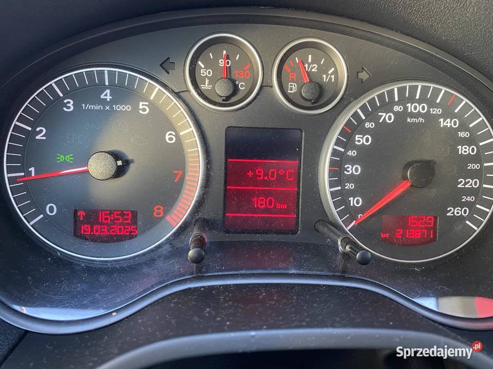 Audi a3 16 MPI 213k Klima i Tempomat Prywatne Rok produkcji 2003 dolnośląskie