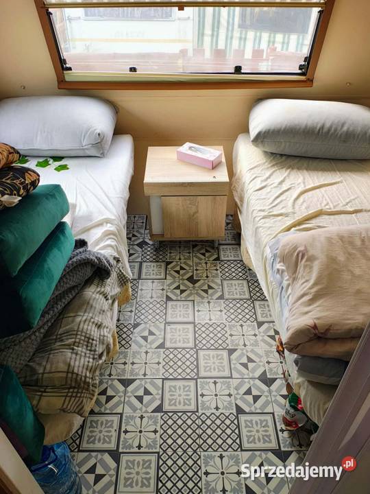 Przyczepa HOBBY 750 Stacjonarna Na działkę WC Kempingowe Kempingowe Wodzisław