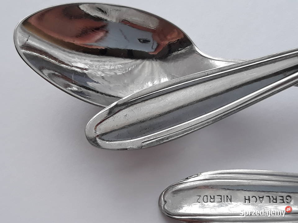 Łyżeczki do kawy mokki BAKELIT Gerlach sztućce śląskie Dąbrowa Górnicza
