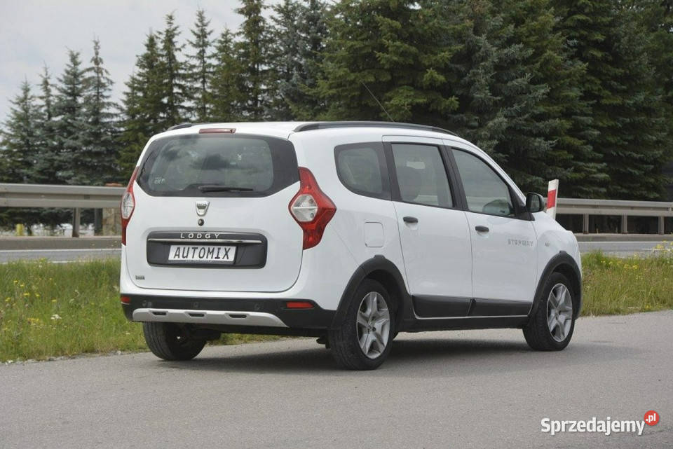 Dacia Lodgy 12 TCe nawi doinwestowany gwarancja klimatyzacja Sędziszów Małopolski