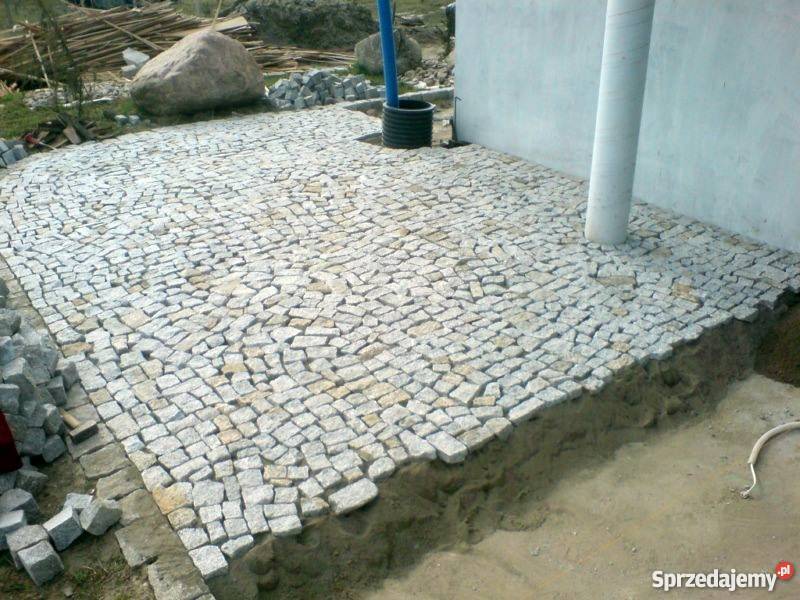 Kostka granitowa 8x11 5x6 obrzeża granitowe
