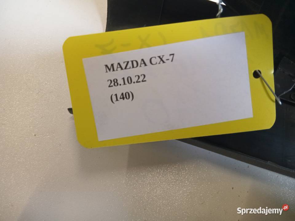 OSŁONA PROGU TYŁ LEWA I PRAWA MAZDA CX7 22 D Nowy Tomyśl
