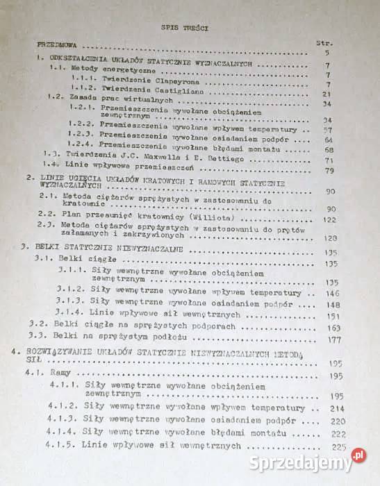 Zbiór zadań z mechaniki budowli Część 2 Z lubelskie Chełm