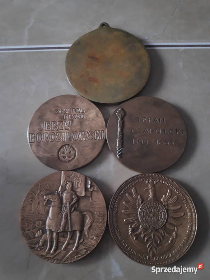 Medal z brązu Joannes III UNIKAT Janów Lubelski