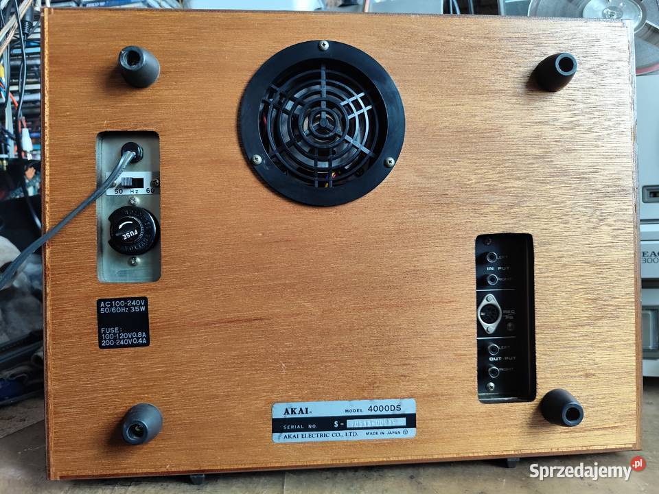 deck szpulowy Akai 4000DS nowy Stargard