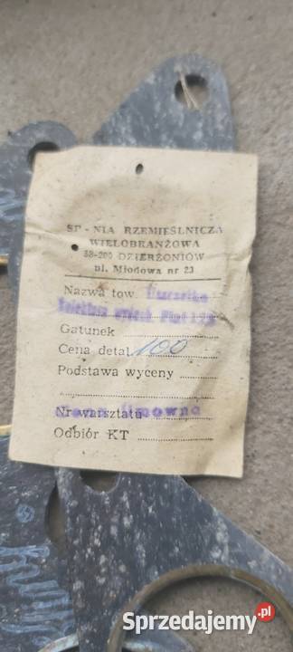 Uszczelka kolektora wydechowego Fiat 125p