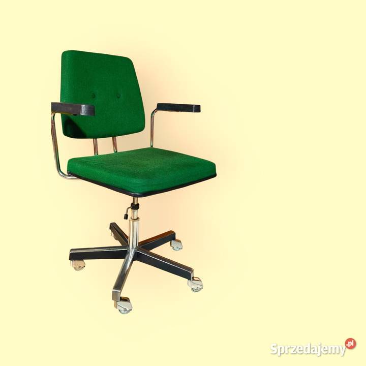 Krzesło biurowe midcentury modern skandynawskie Kalisz