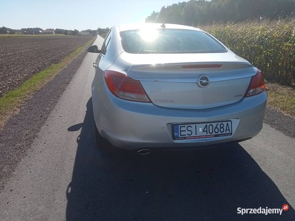 Opel Insignia A 20 CDTI Cosmo 190 przebiegu Rok produkcji 2009 Opel sprzedam