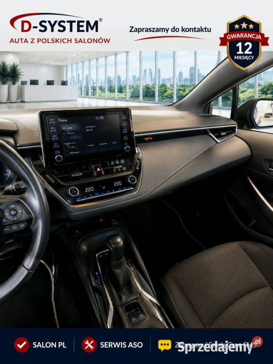Toyota Corolla 22 Salon Polska 18 HYBRID 1wł z nieuszkodzony Białystok