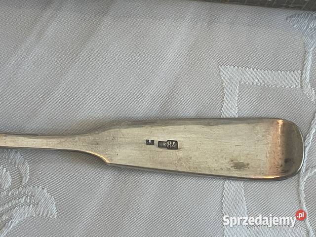 Elegancki komplet 6 srebrnych łyżeczek w Kraków