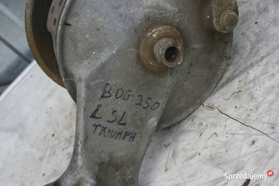HAMULEC TARCZA KOTWICZNA SZCZĘKI BDG 250 TRIUMPH sprzedam