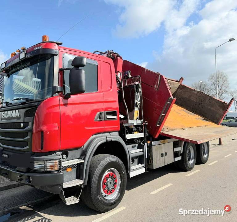 Scania G 360 wywrotka 6x6 z dzwigiem nie sprzedam