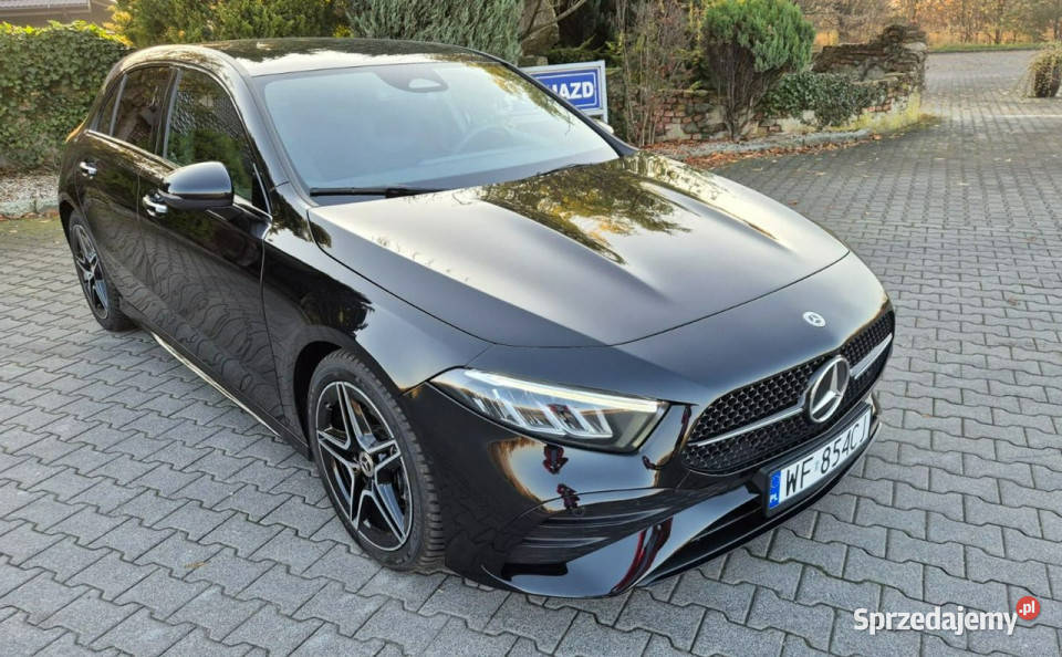 Mercedes A 200 Salon Pakiet AMG Line Przebieg nieuszkodzony wielkopolskie Suchorzew