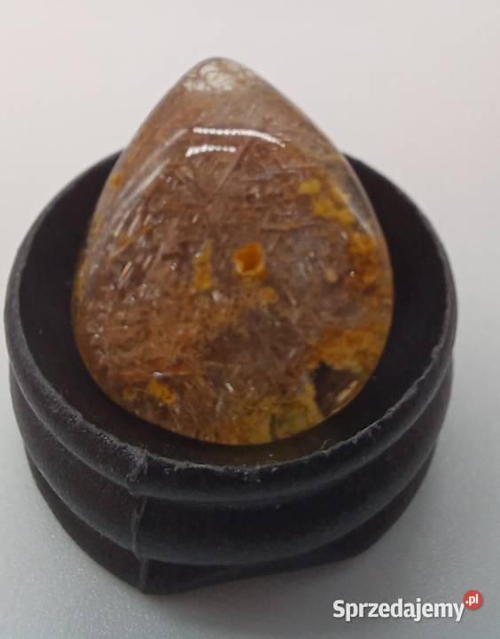 Kolekcjonerski naturalny kwarc fantomowy żółty