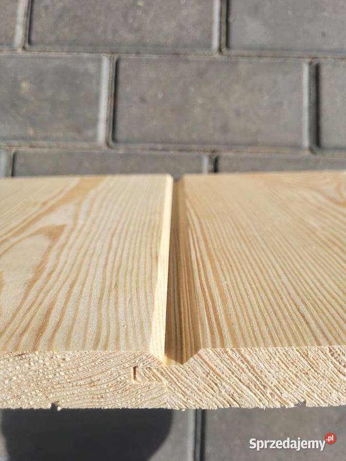 Deska elewacyjna SZEROKA szalówka obiciowa Okładziny elewacyjne Dzierzkówek Nowy