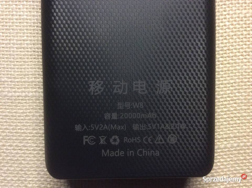 PowerBank 20000mAh8akumulatorów 18650 BMSLATARKA sprzedam