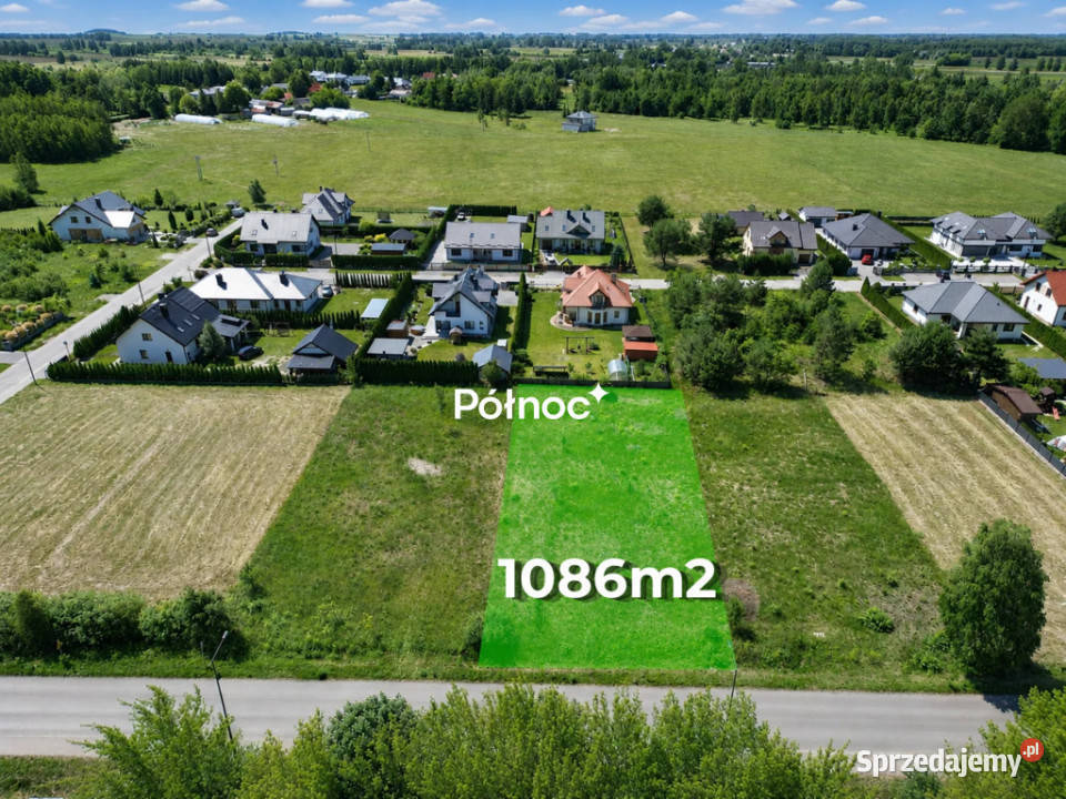 2 działki budowlane Urszulin MPZP asfalt 23m lubelskie