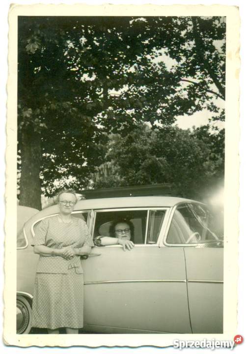 Stare zdjęcia rodzina przyjaciele opis Opel Ostrów Wielkopolski