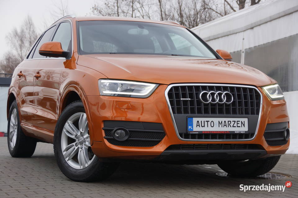 Audi Q3 20 TDI CR 177 4x4 Klimatronic Biksenon Nowy Sącz