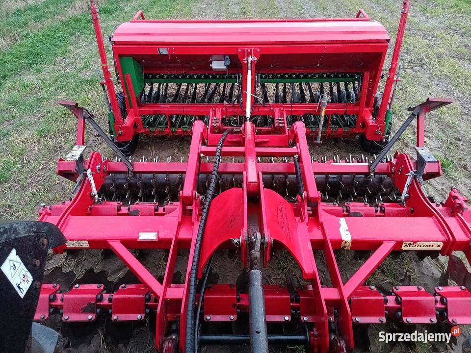 Zestaw talerzowy uprawowo siewny z kołami wielkopolskie Kopojno