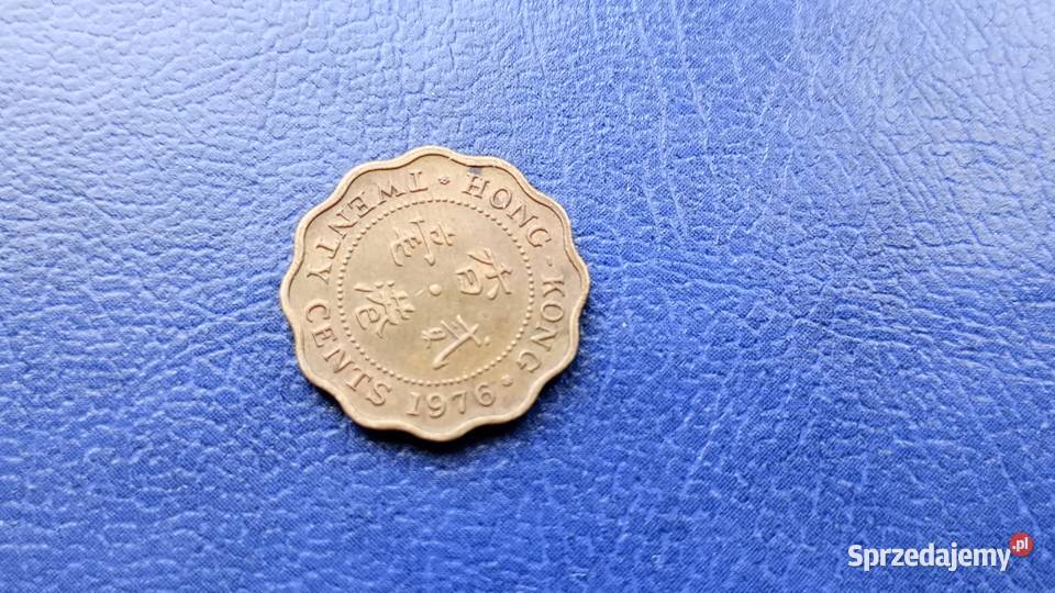 Stare monety 20 cent 1980 Hong Kong Lesko sprzedam