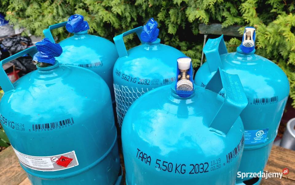 Pełna Butla Gazowa 5 butle NOWA Grill Kuchenka dolnośląskie Wałbrzych sprzedam