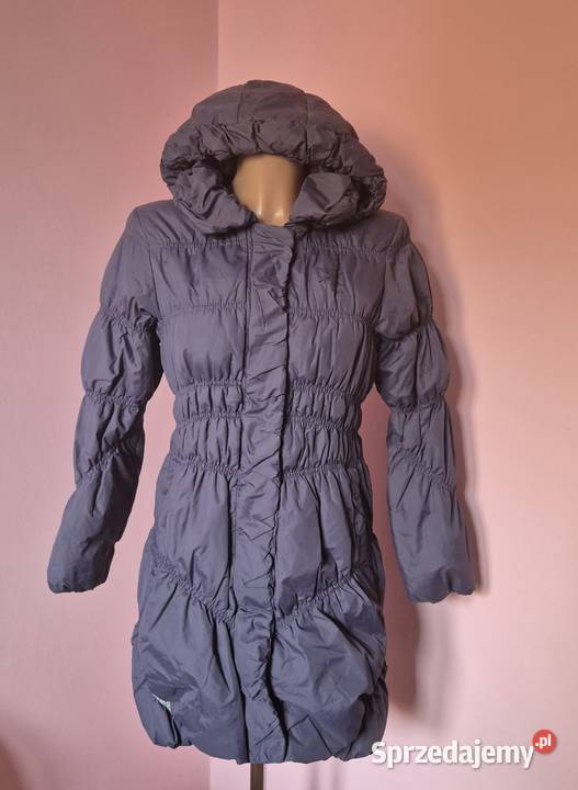 Płaszczyk dziewczęcy niebiesko liliowy rozmiar dziewczynka Brzesko