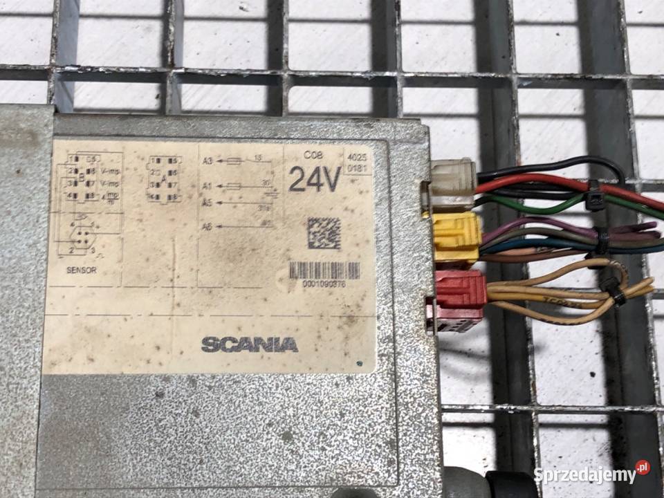 TACHOGRAF SCANIA PGRT series 345251200 ciężarowe