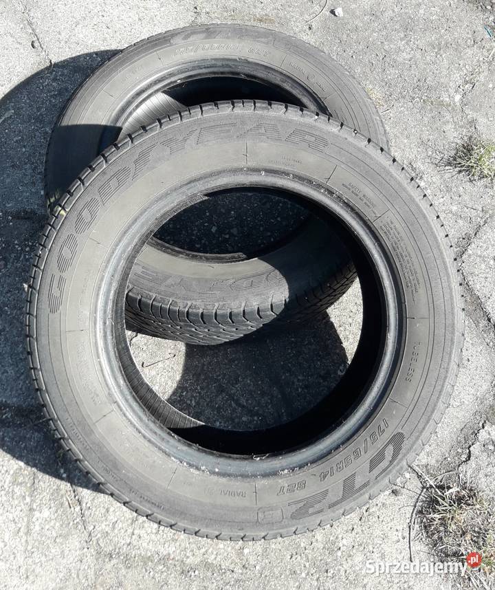 Dwie opony letnie Goodyear GT2 17565R14