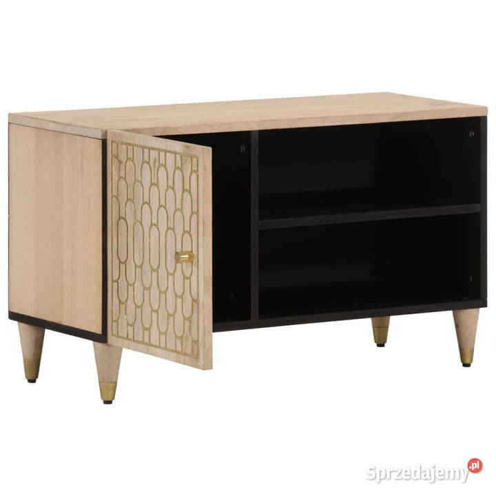 Szafka pod telewizor 80x31x46 lite drewno mango Warszawa