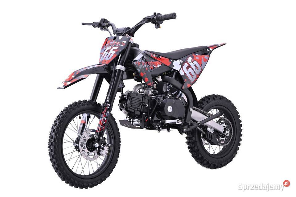 Motor spalinowy 110cc IMMORTAL czerwony cross Łopuszno