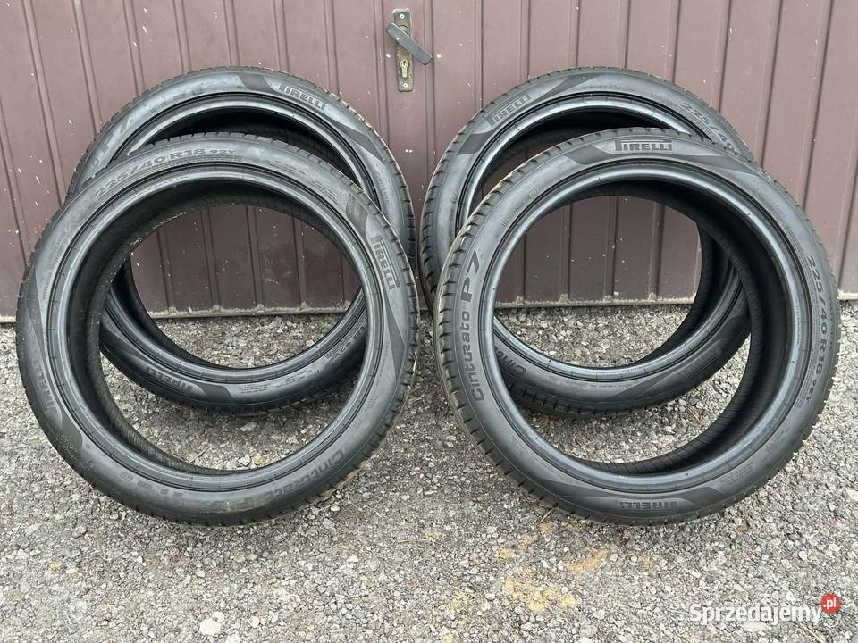Opony letnie Pirelli P7 22540 R18 2022 4 sztuki Harta sprzedam