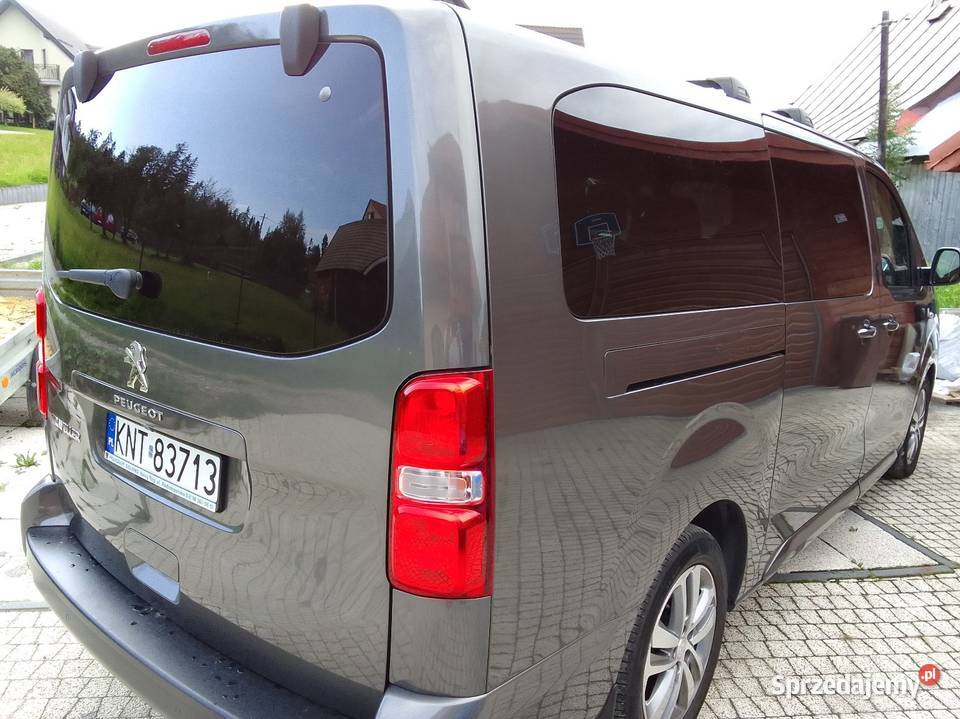 Peugeot Traveller 2019r salon 1 wł Allure małopolskie Zakopane