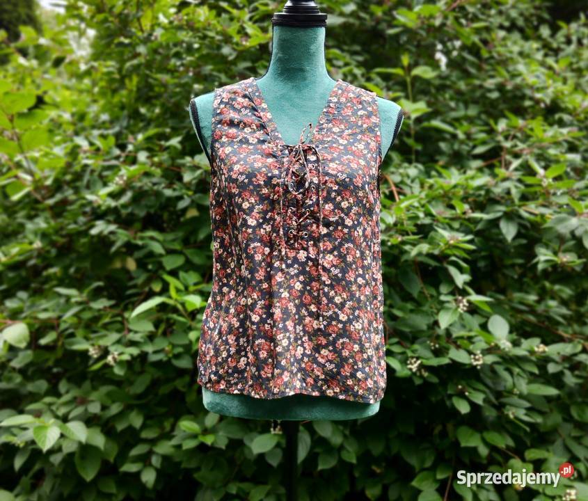 Kwiatowa bluzka top Vero Moda S 36 kwiaty floral sprzedam