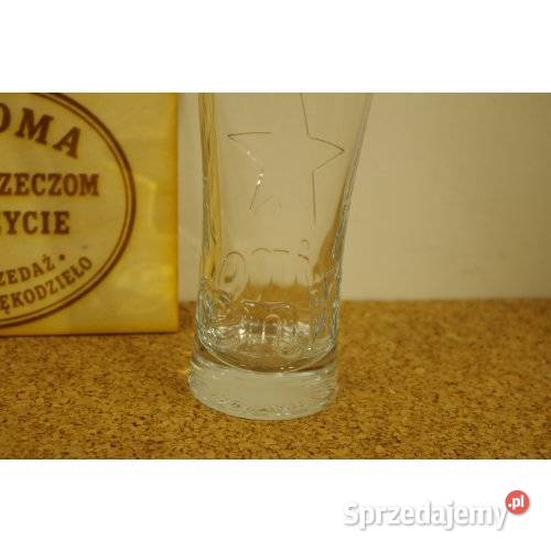 Oryginalna szklanka reklamowa Heineken 00 Porcelana i szkło