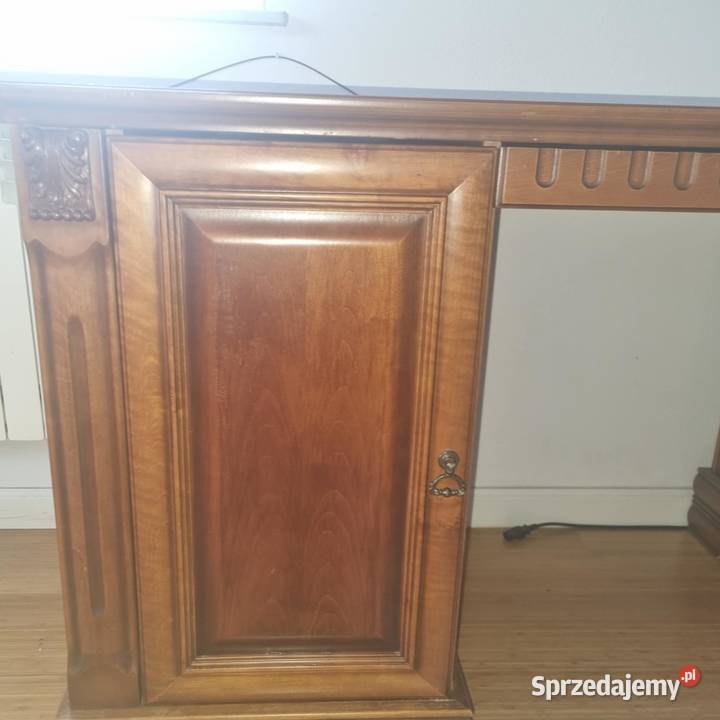 Solidne biurko z litego drewna 15565 Koluszki