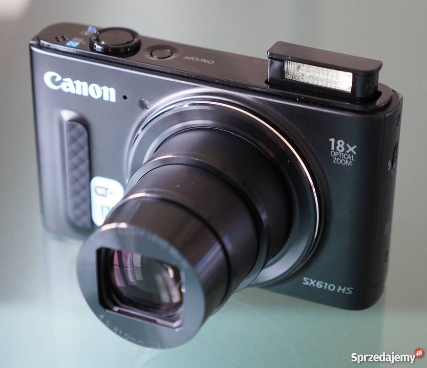 Aparat Canon PowerShot 610 HS czarny sprzedam