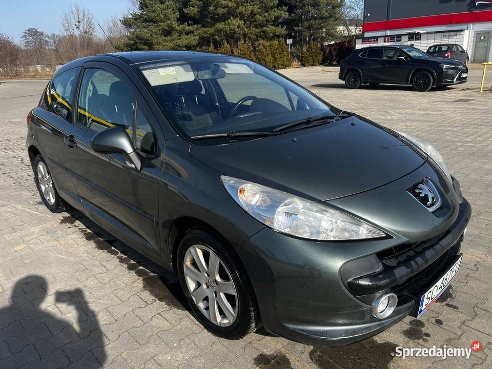 Peugeot 207 16 VTi 120 2008 Przebieg 122 3D 207 Częstochowa